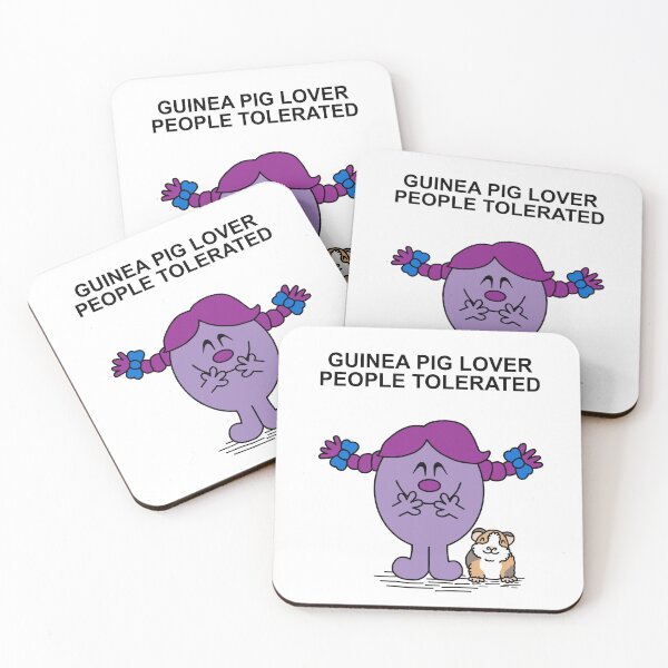 Item preview, Little Miss Guinea Pig Lover People Tolerated designed and sold by Scat the cat.