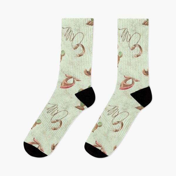 Item preview, Country Style Pattern on Light Green Background  designed and sold by Flowersforbear.