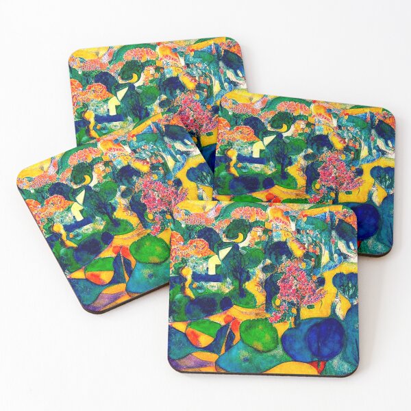 Item preview, Cherry tree amidst rocks 4 designed and sold by George Hutton Hunter.