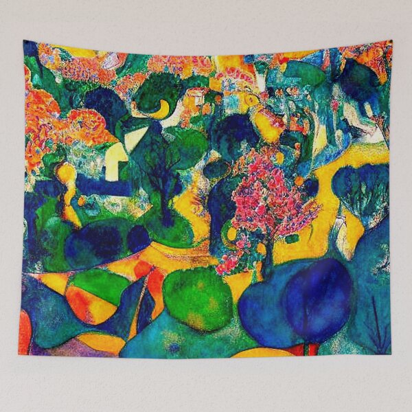 Item preview, Cherry tree amidst rocks 4 designed and sold by George Hutton Hunter.