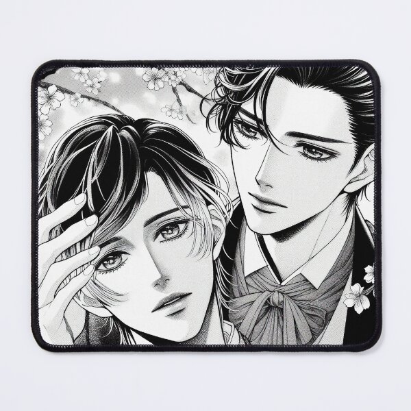 Item preview, Old School Manga Style Yaoi Boys in Formalwear designed and sold by CriaCreative.