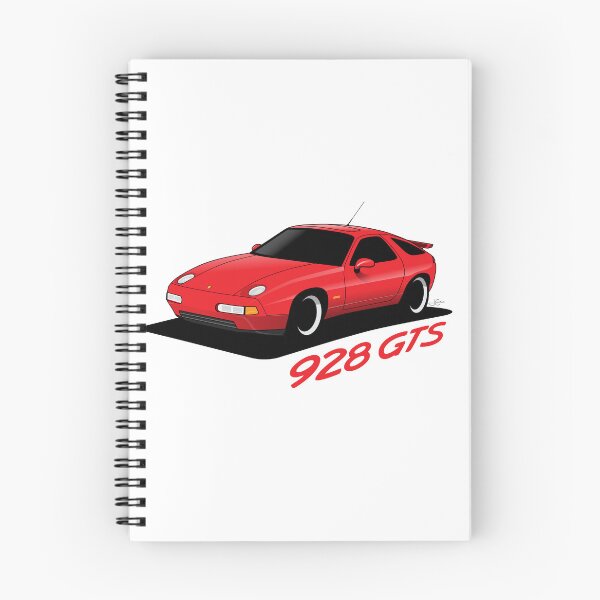 Item preview, Porsche 928 GTS Illustration Guards Red designed and sold by blackdogshop.