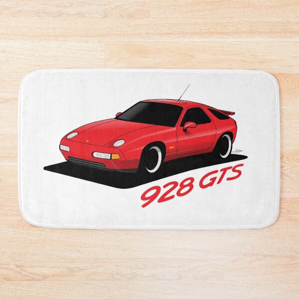 Item preview, Porsche 928 GTS Illustration Guards Red designed and sold by blackdogshop.