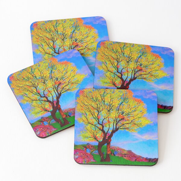 Item preview, Cherry tree amidst rocks 5 designed and sold by George Hutton Hunter.