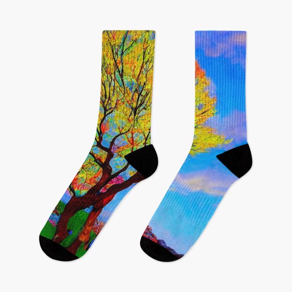 Item preview, Cherry tree amidst rocks 5 designed and sold by George Hutton Hunter.