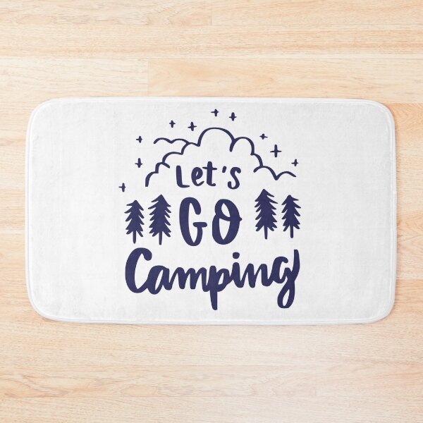 Item preview, Women Camping Let's Go Camping Unisex T-shirt designed and sold by MPDesignStudio.