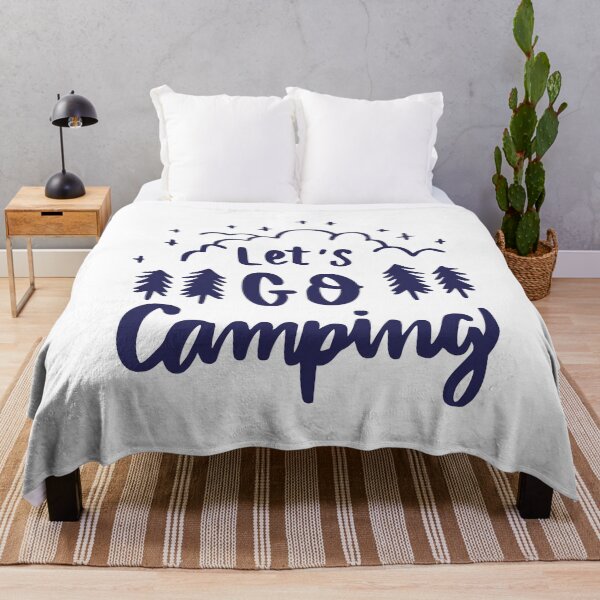 Item preview, Women Camping Let's Go Camping Unisex T-shirt designed and sold by MPDesignStudio.