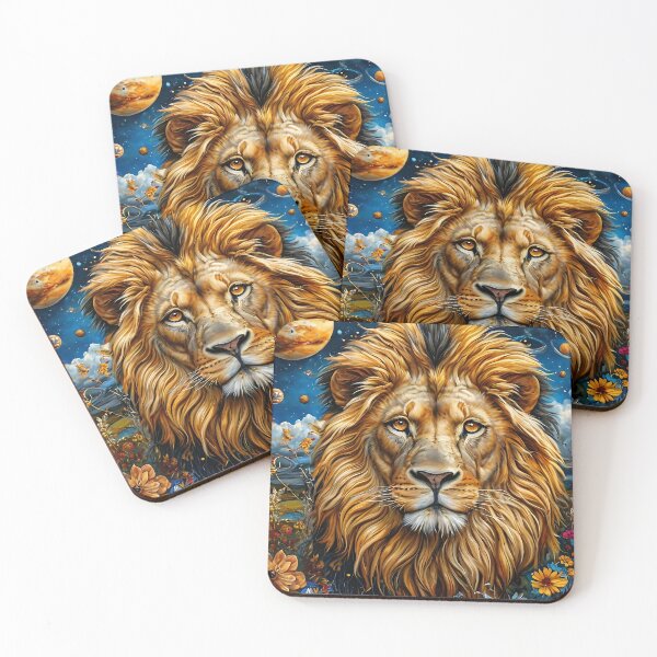 Item preview, Cosmic Lion designed and sold by QArtspace.