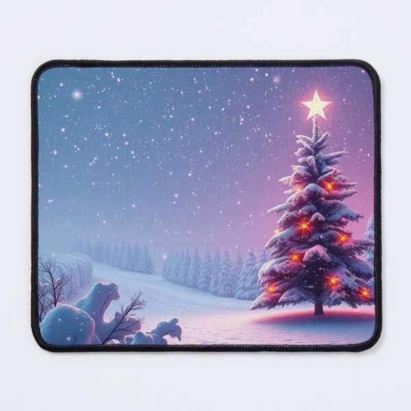 Item preview, Winter Christmas House and Tree Illustration designed and sold by hjian8219.
