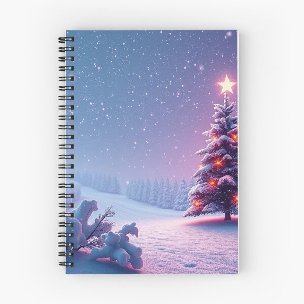 Item preview, Winter Christmas House and Tree Illustration designed and sold by hjian8219.
