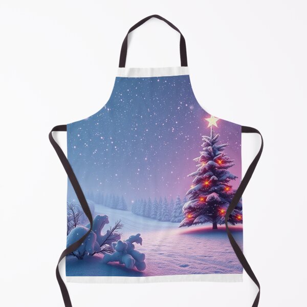 Item preview, Winter Christmas House and Tree Illustration designed and sold by hjian8219.