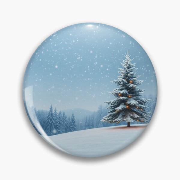 Item preview, Winter Christmas House and Tree Illustration designed and sold by hjian8219.