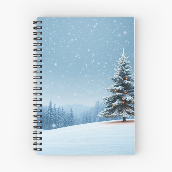 Item preview, Winter Christmas House and Tree Illustration designed and sold by hjian8219.
