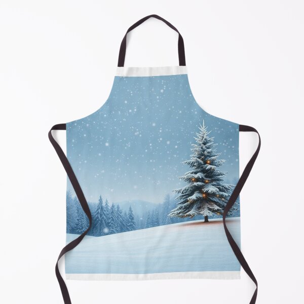 Item preview, Winter Christmas House and Tree Illustration designed and sold by hjian8219.