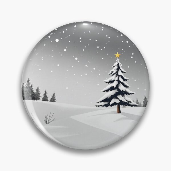 Item preview, Winter Christmas House and Tree Illustration designed and sold by hjian8219.