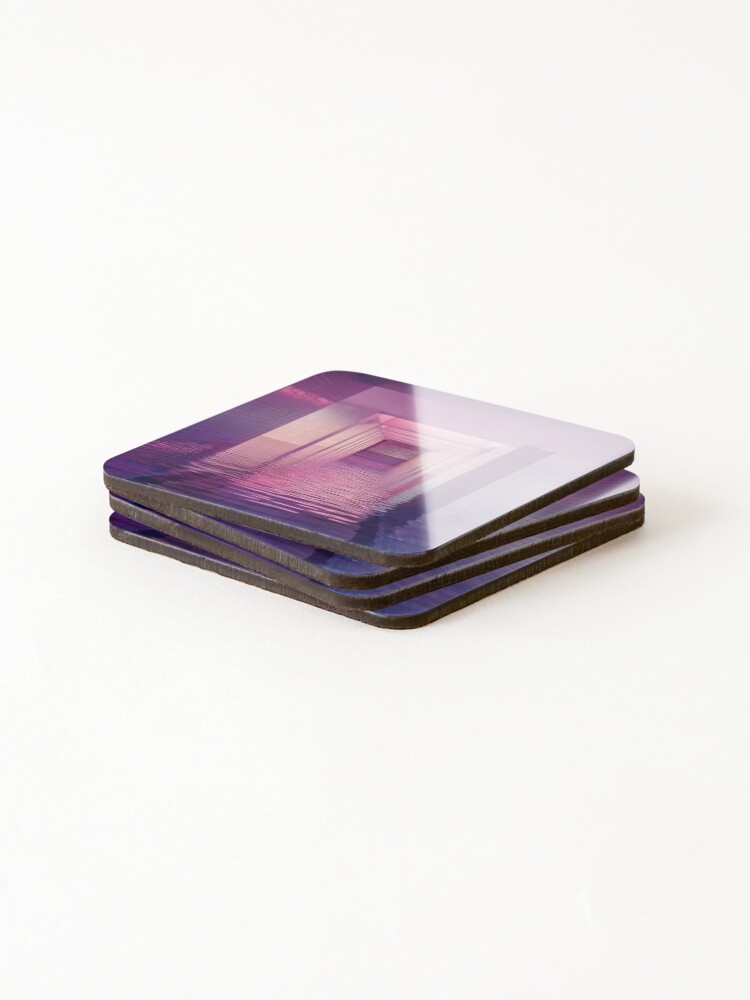 Thumbnail 4 of 5, Coasters (Set of 4), Endless Reflections designed and sold by Dataxe.