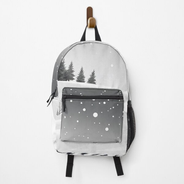 Item preview, Winter Christmas House and Tree Illustration designed and sold by hjian8219.