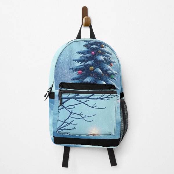 Item preview, Winter Christmas House and Tree Illustration designed and sold by hjian8219.