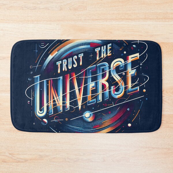 Item preview, Trust the Universe, typography designed and sold by maxmaj.