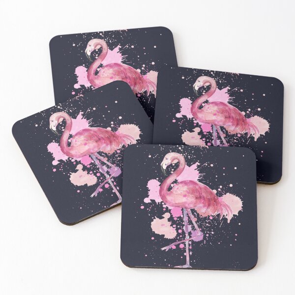Item preview, Navy Flamingo designed and sold by StudioKaufmann.
