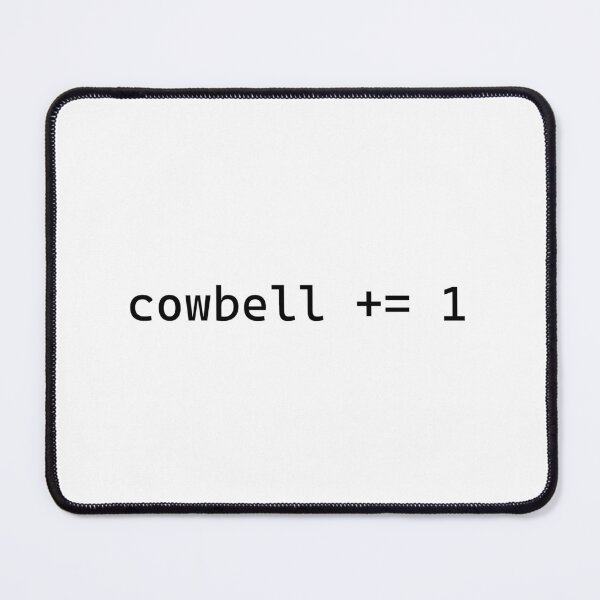 Item preview, More Cowbell for Coding and Programming (Compound Operator) (Light Background) designed and sold by cyberbcat.