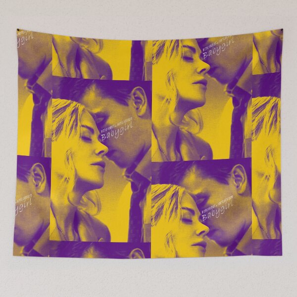 Item preview, Vibrant Tribute to "Babygirl" – Purple and Orange Cinematic Design designed and sold by ironpalette.