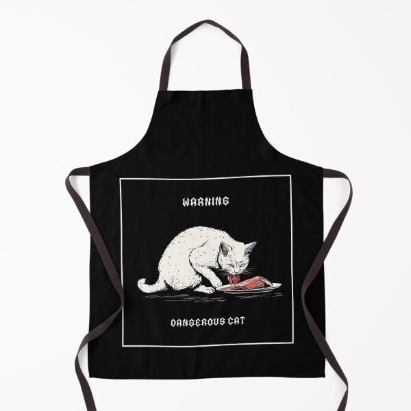 Item preview, Warning, Dangerous Cat designed and sold by JacobSpace.
