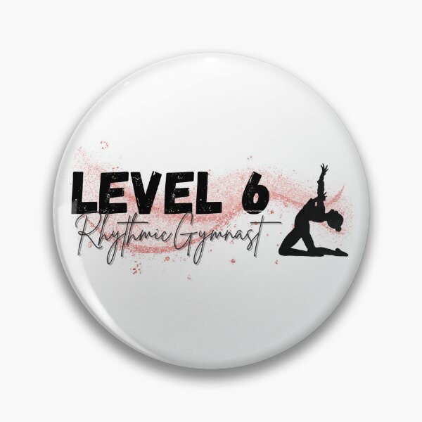 Item preview, Level 6 Rhythmic Gymnast Pink & Black designed and sold by DSurwill.