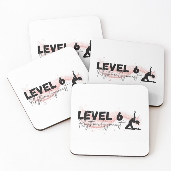 Item preview, Level 6 Rhythmic Gymnast Pink & Black designed and sold by DSurwill.