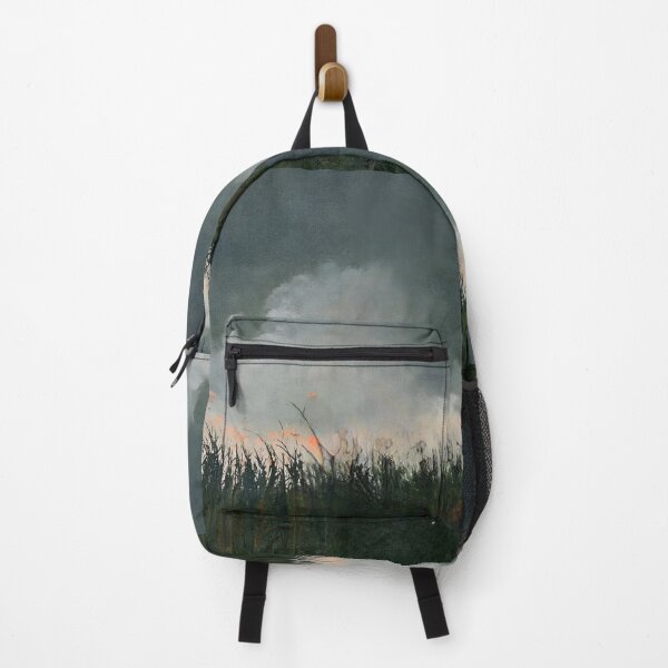 Item preview, Stormy Field with Subtle Sunset Glow designed and sold by Amr Siam.
