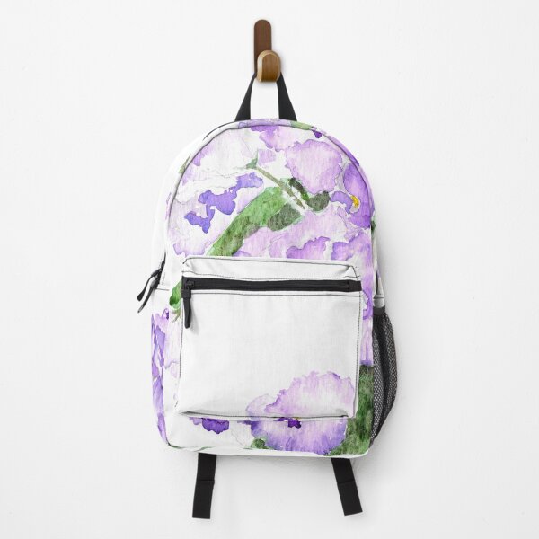 Item preview, Copy of hand painted purple African violet watercolour designed and sold by ColorandColor.
