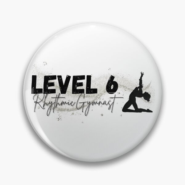 Item preview, Level 6 Rhythmic Gymnast Gray & Black designed and sold by DSurwill.