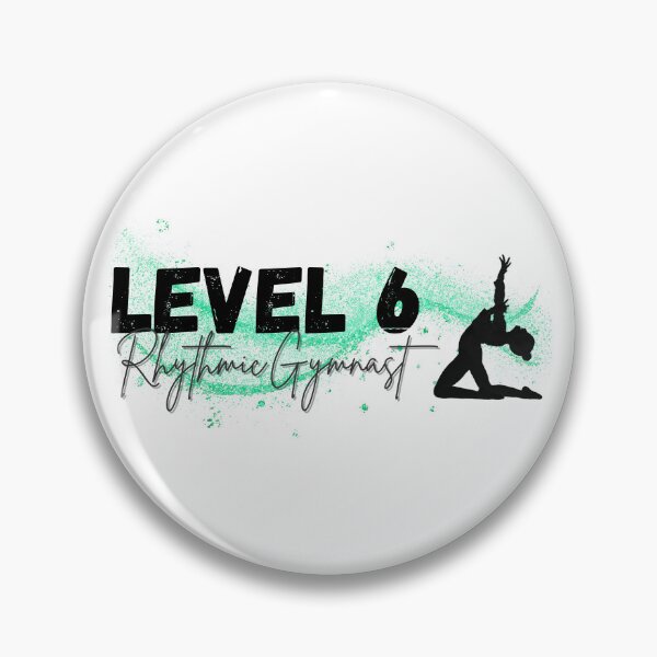 Item preview, Level 6 Rhythmic Gymnast Green & Black designed and sold by DSurwill.