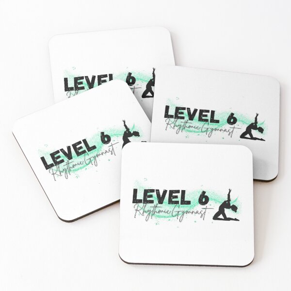 Item preview, Level 6 Rhythmic Gymnast Green & Black designed and sold by DSurwill.