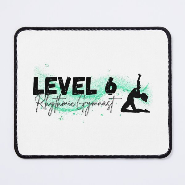 Item preview, Level 6 Rhythmic Gymnast Green & Black designed and sold by DSurwill.