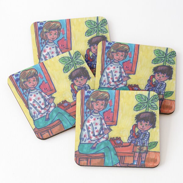 Item preview, Mother and Son in Home Environment designed and sold by mila-ola.