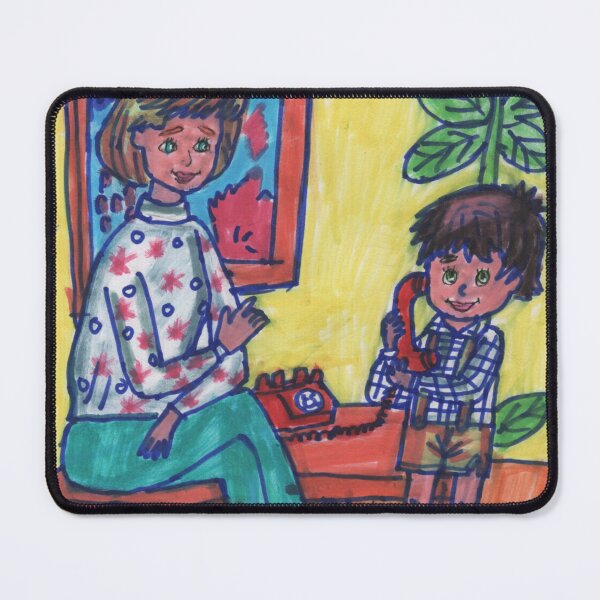 Item preview, Mother and Son in Home Environment designed and sold by mila-ola.