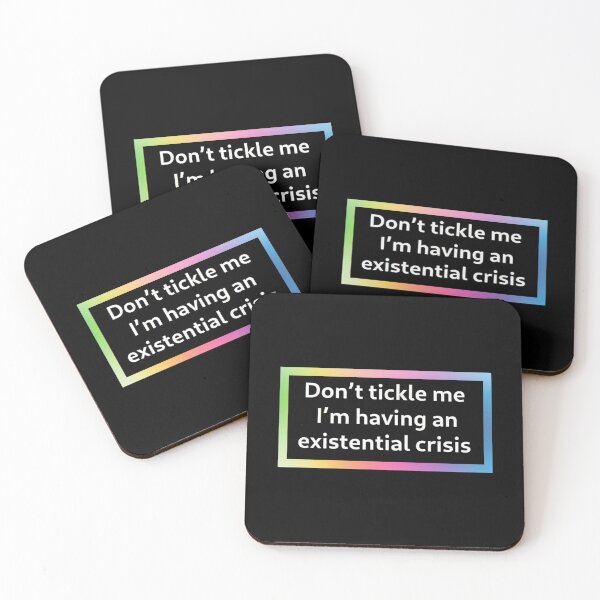 Item preview, tickle me existential crisis rainbow border designed and sold by Funt-Case.