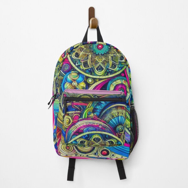 Item preview, Colorful Mandala Clockwork Art - Vibrant Abstract Design designed and sold by DreamsArtwear.