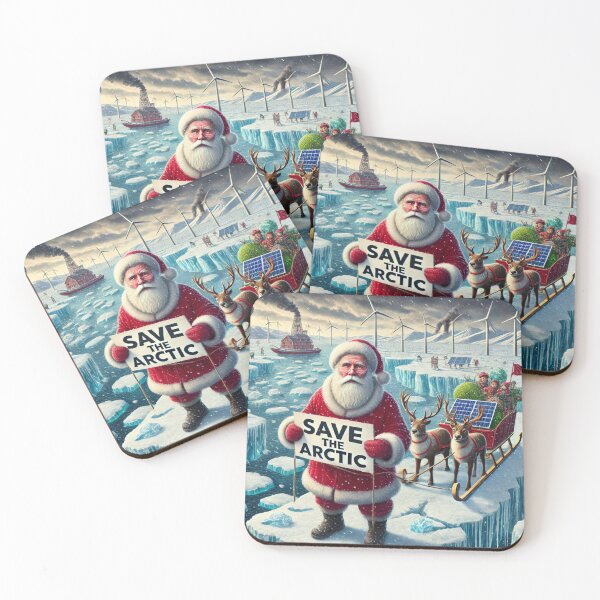 Item preview, Santa Advocates for Arctic Climate Action designed and sold by Traloch O'Laoi.