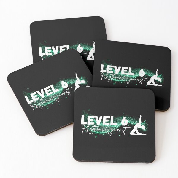 Item preview, Level 6 Rhythmic Gymnast Green & White designed and sold by DSurwill.