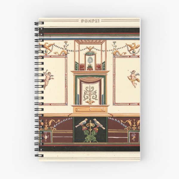 Item preview, POMPEII FRESCO:  PUTTI, BIRDS & DOLPHINS, 1840ca designed and sold by HausHatfield.