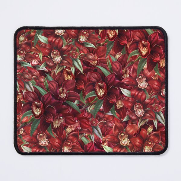 Item preview, Watercolor Red Orchid Background Pattern. Red Orchid Pattern designed and sold by DesignHouse07.