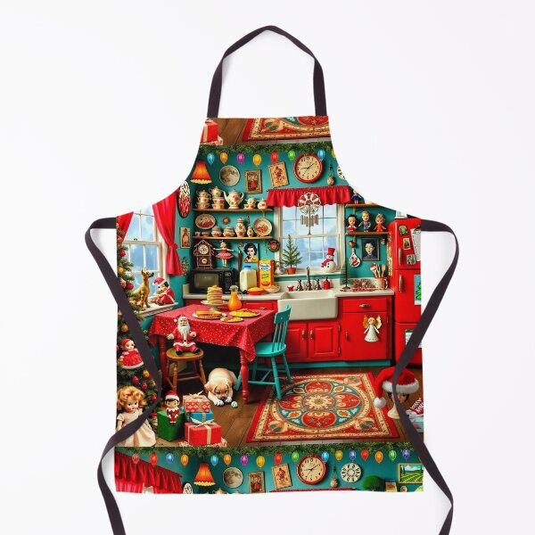 Item preview, FUN FUNKY RETRO KITSCH VINTAGE KITCHEN DECORATIONS CHRISTMAS ART #2 designed and sold by Arts4U.