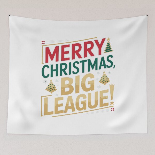 Item preview, MERRY CHRISTMAS BIG LEAGUE  designed and sold by BRROOLY.