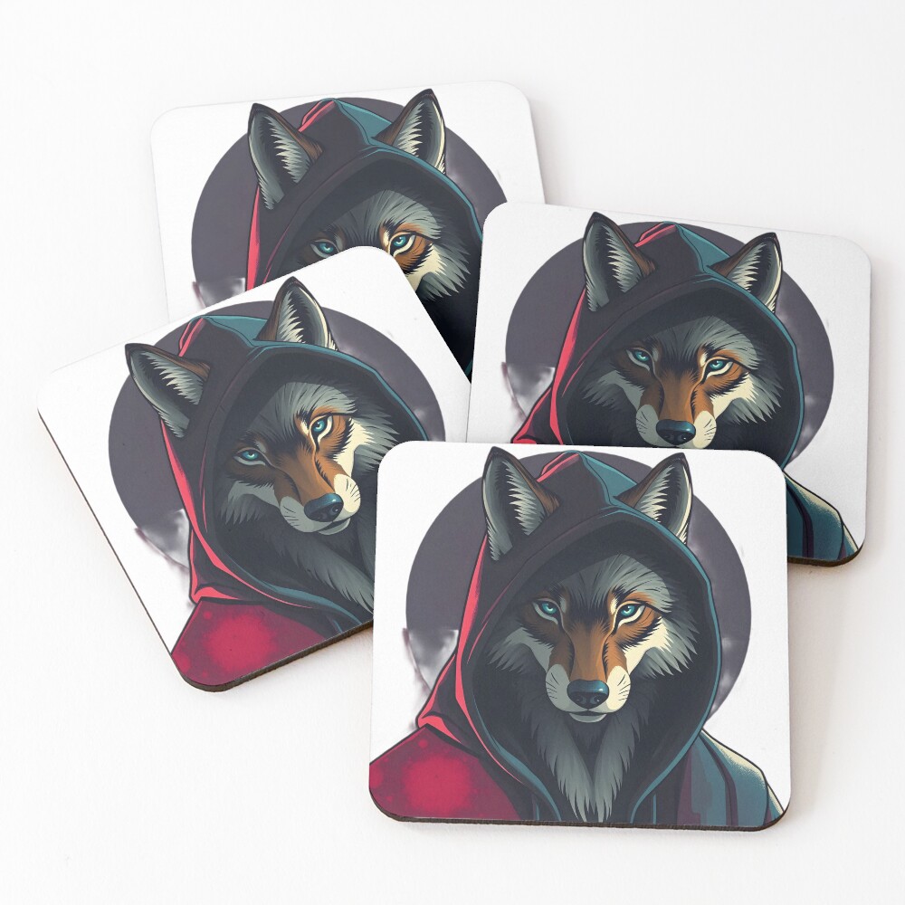Item preview, Coasters (Set of 4) designed and sold by MKOWOLF.