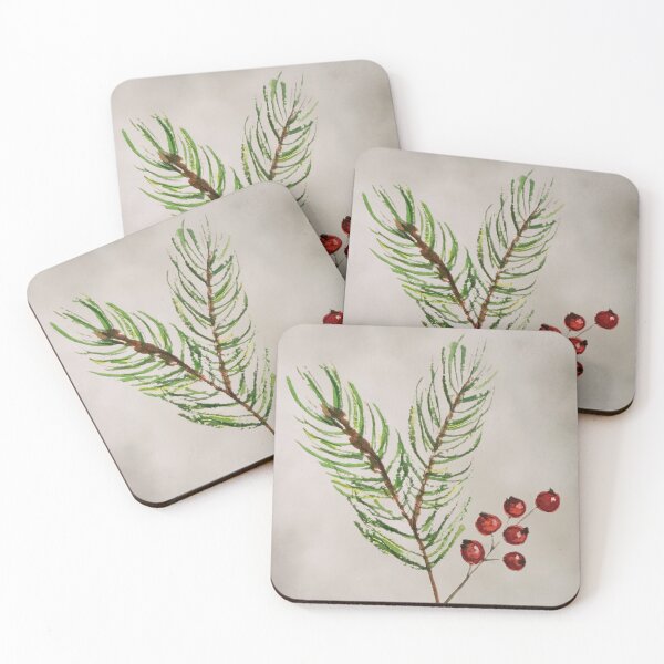 Item preview, Pine twig and berries designed and sold by NathBros.