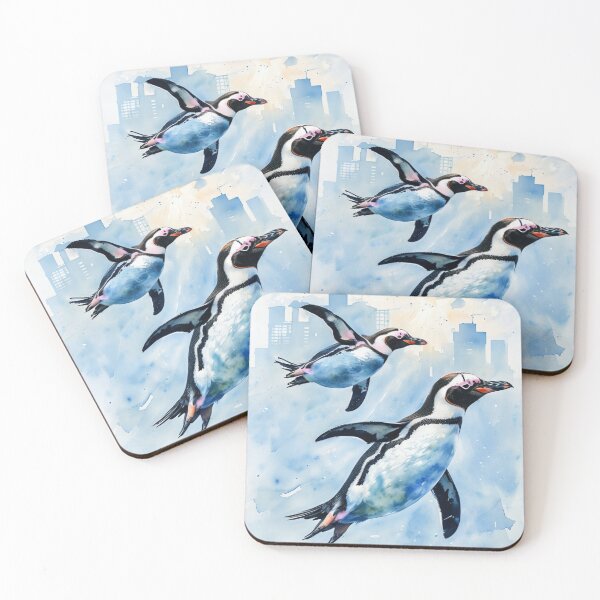 Item preview, Pingüinos voladores Recuerdos de Ikebukuro designed and sold by 143Japan.