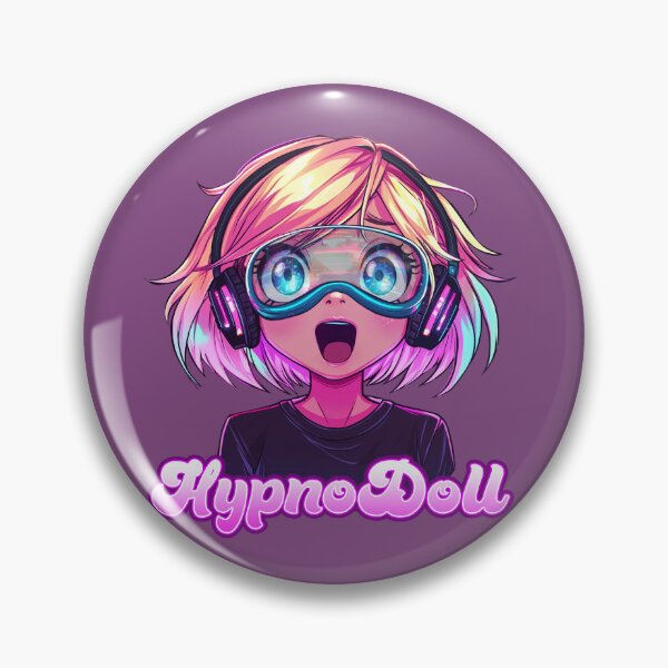 Item preview, HypnoDoll: Happy Hypnotized Blonde,Pink Hair designed and sold by Lex Lucas.