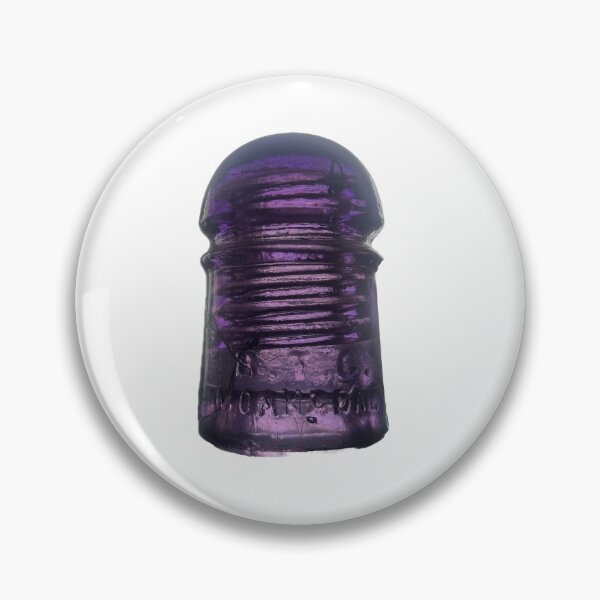 Item preview, B.T.C. Purple glass insulator CD 102 designed and sold by MattF13.